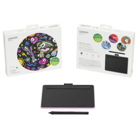 Tablette Graphique Bluetooth Sans Fil Intuos Wacom Moyen / Rose - photo 11