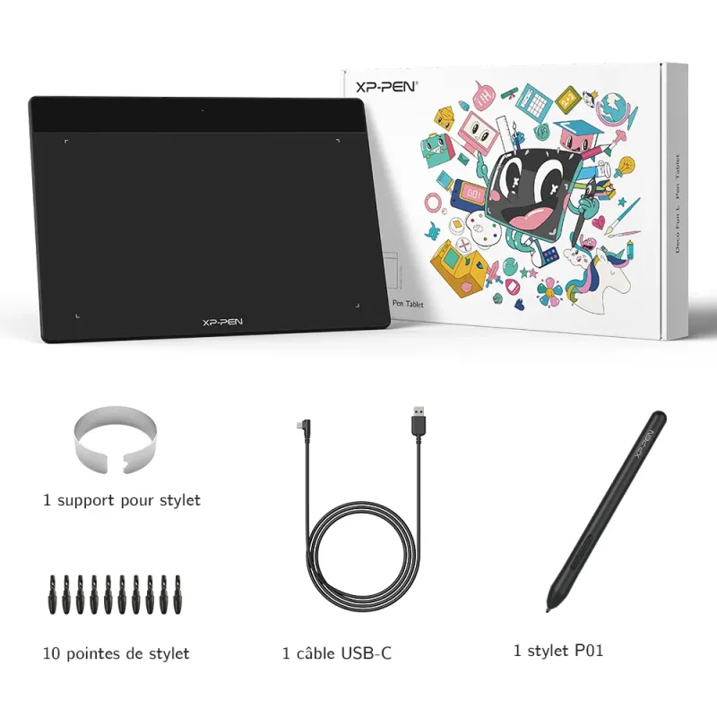 Tablette Graphique XP-PEN Déco Fun S / Noir