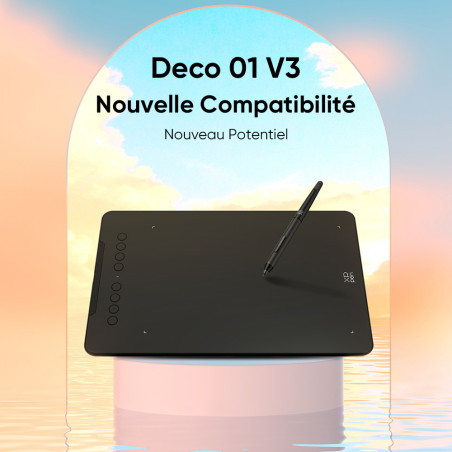 TABLETTE GRAPHIQUE XP-PEN DECO 01 V3 NOIR - photo 20