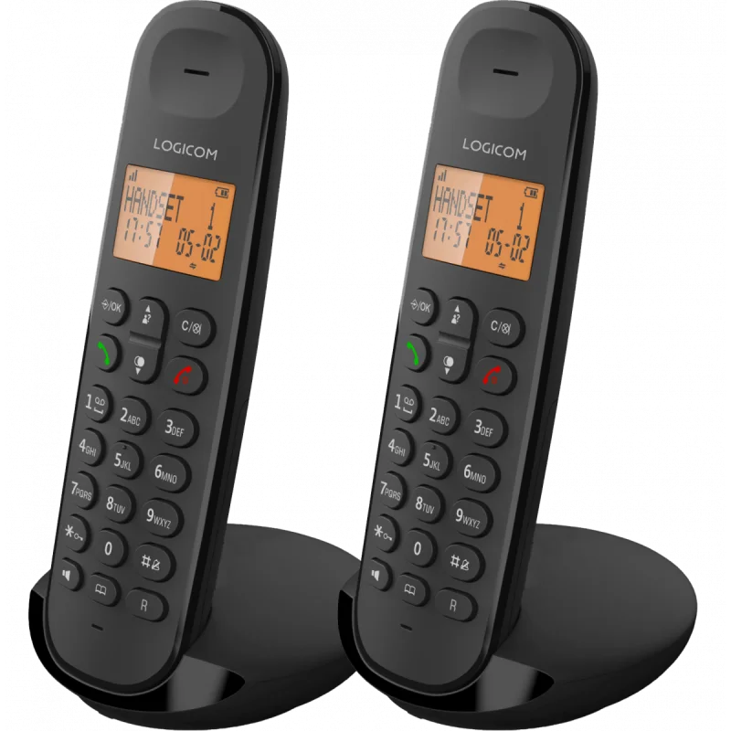 Téléphone Fixe Sans fil Logicom ILOA 250 / Noir