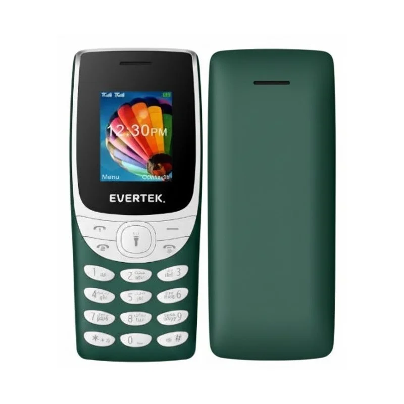 Téléphone Portable EVERTEK E3218 / Vert