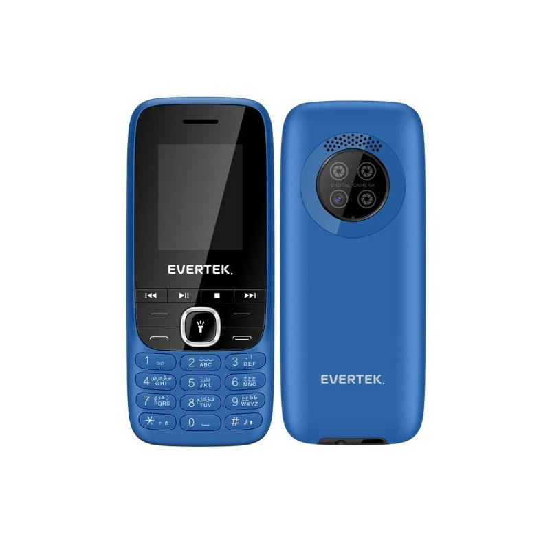 Téléphone Portable EVERTEK EX18 / Bleu