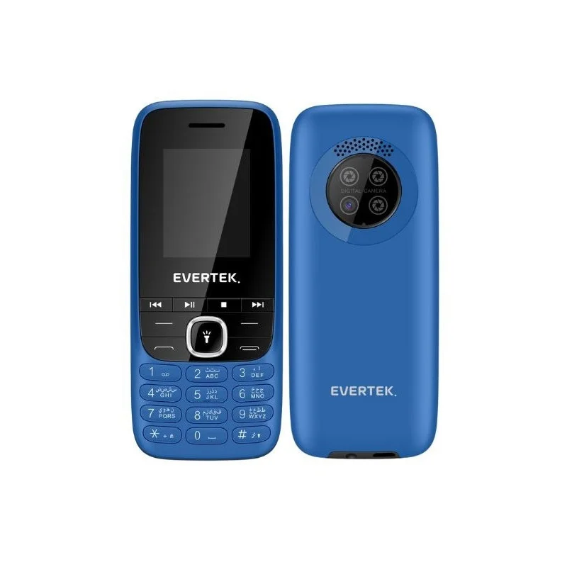 Téléphone Portable EVERTEK EX18 / Bleu