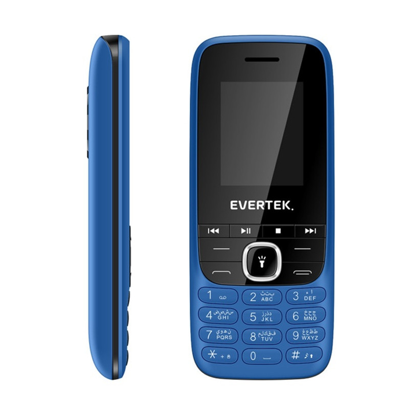 Téléphone Portable EVERTEK EX18 / Bleu