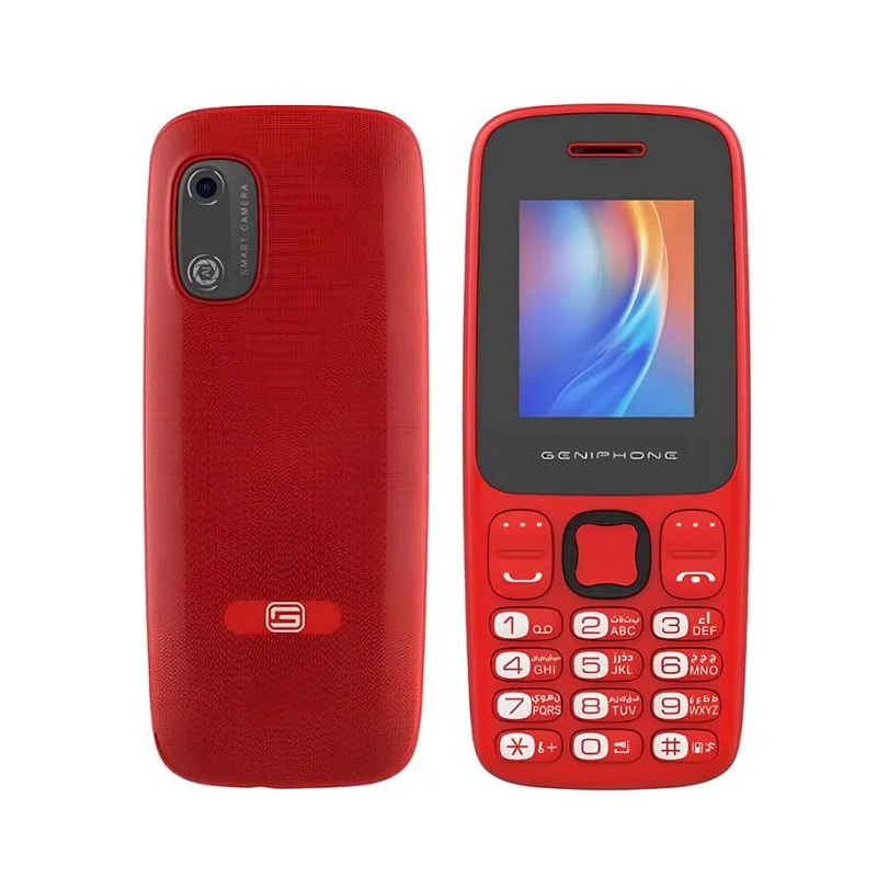 Téléphone Portable GENIPHONE A4 Mini / Rouge