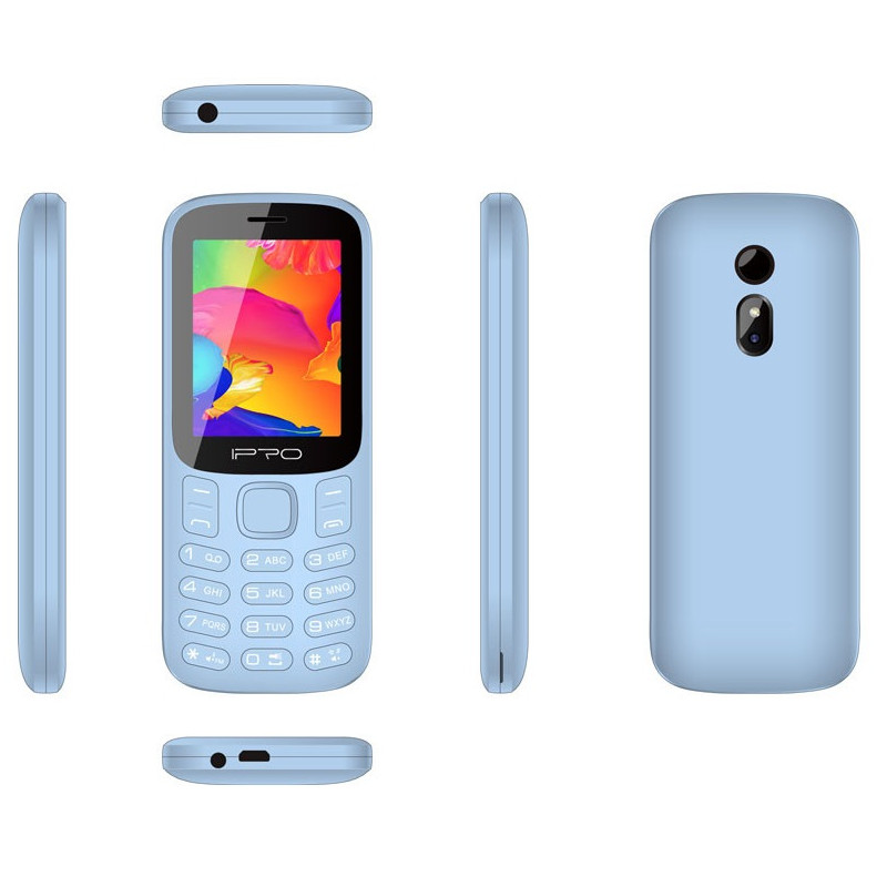 Téléphone Portable IPRO A20 / Double SIM / Bleu