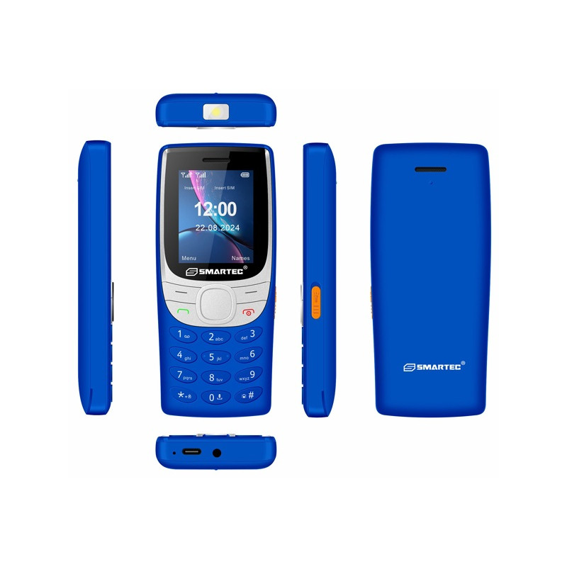 Téléphone Portable SMARTEC V1 / Bleu
