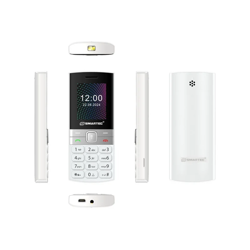 Téléphone Portable Smartec V2 / Blanc
