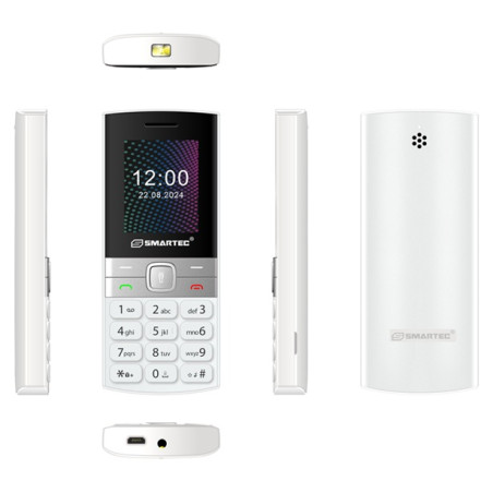 Téléphone Portable SMARTEC V1 / BLACK - variant SMARTEC-V2-WH - photo 3