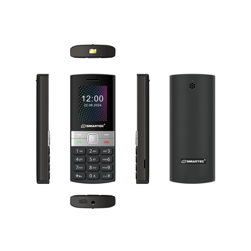 Téléphone Portable Smartec V2 / Noir
