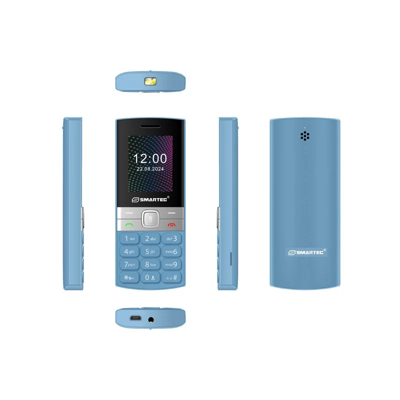 Téléphone Portable Smartec V2 / Bleu