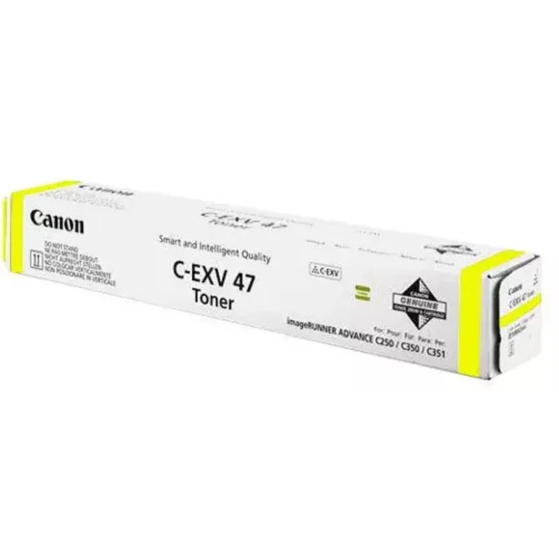 Toner d'Origine Canon C-EXV49 / Jaune - variant TN-CEXV47J - photo 1