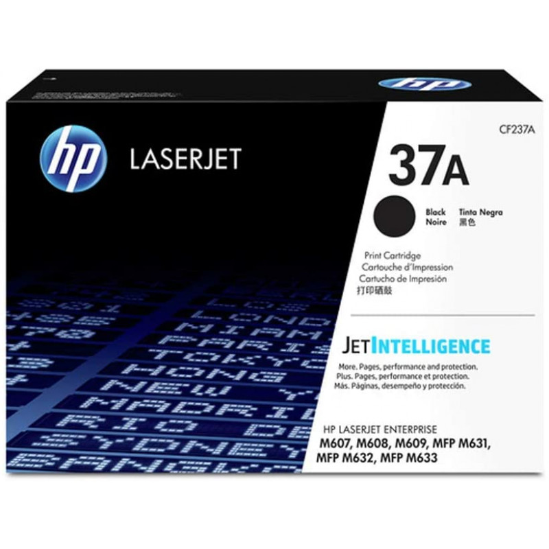 Toner d'origine HP LaserJet 37A - Noir