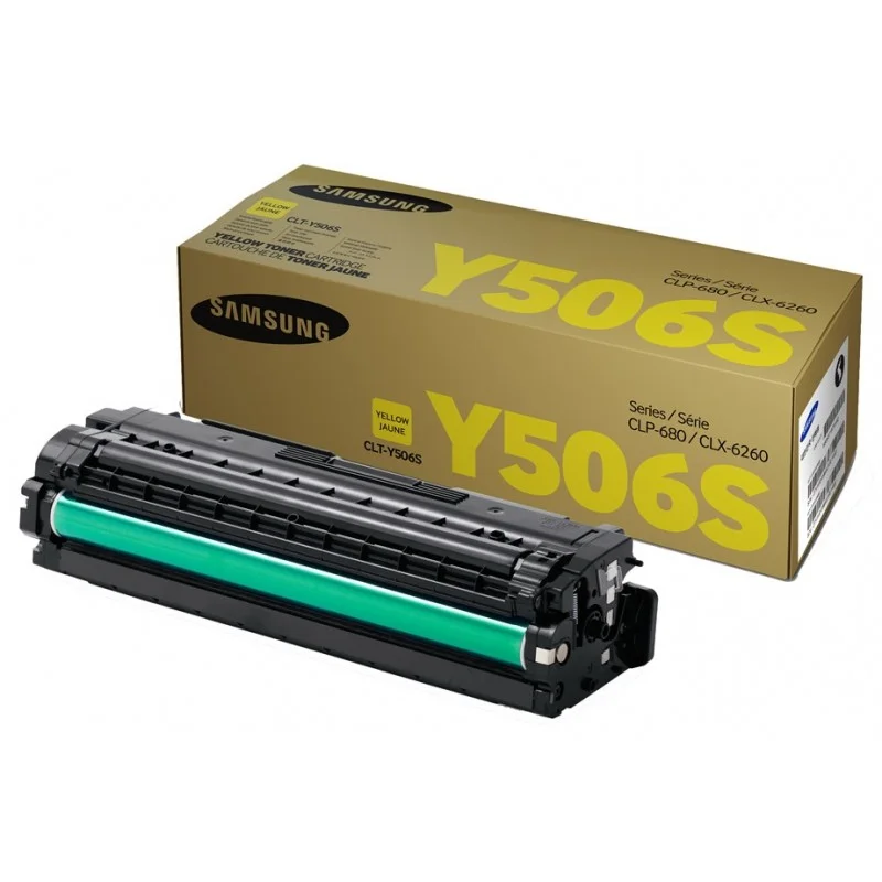 Toner Original Samsung CLT-Y504S / Yellow - variant SU526A - photo 2