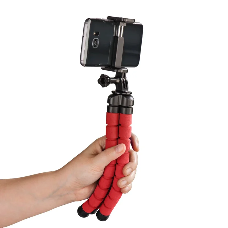 Trépied Flex pour smartphone et GoPro 26 cm Hama 04617 / Rouge - photo 4