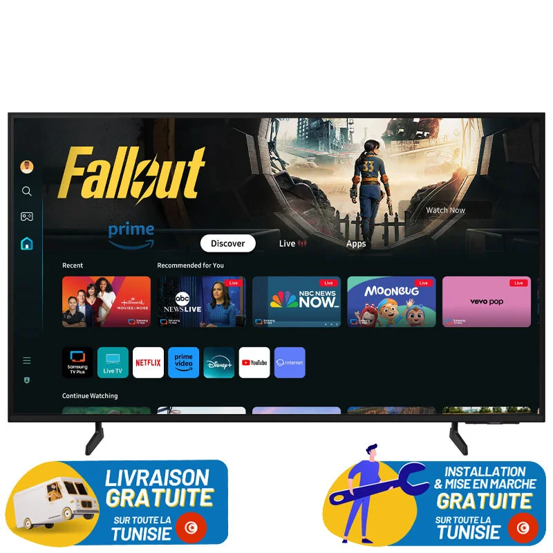 TV SAMSUNG 55" QLED ULTRA HD 4k SMART TV / 55Q7F