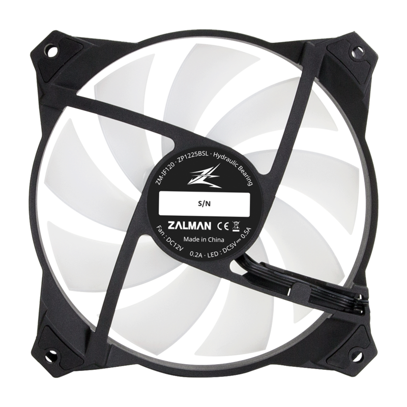 Ventilateur de boitier Zalman RFD120A RGB - 12cm (Noir) - variant 8809213762734 - photo 3