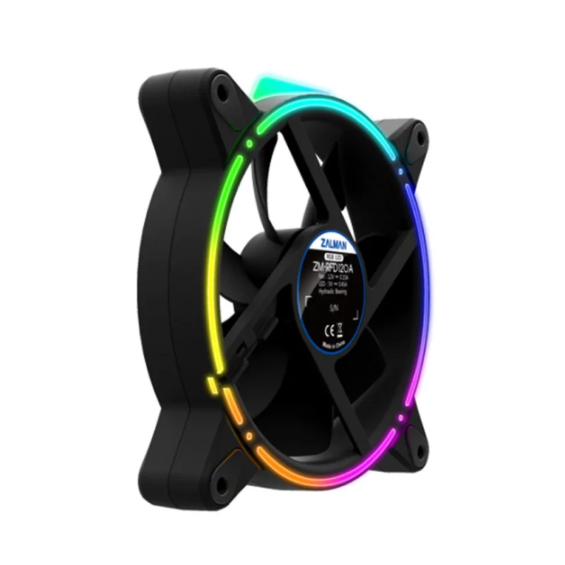 Ventilateur de boitier Zalman RFD120A RGB - 12cm (Noir) - photo 4