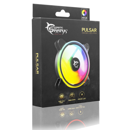 Ventilateur de processeur White Shark PULSAR / A-RGB - photo 7